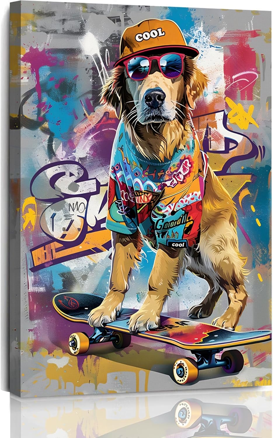 1p,Fantasy Artists Colorful Wr - огляд і ціна Canvas Wrap Ready